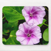 Morning Glory Flowers Mousepad Muismat (Voorkant)