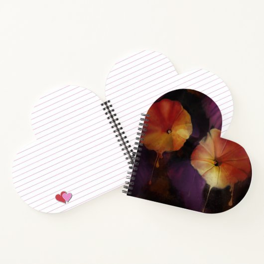 Morning Glory Flowers Notitieboek (Binnen)