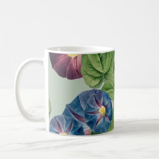 Morning Glory Flowers | Pierre-Joseph Redouté Wrap Koffiemok (Links)