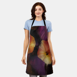 Morning Glory Flowers Schort