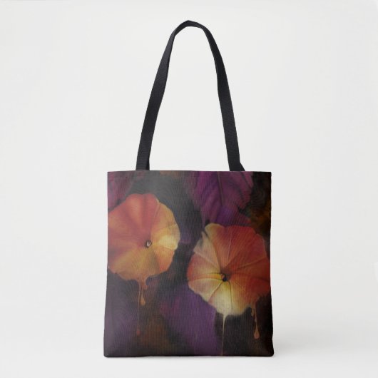 Morning Glory Flowers Tote Bag (Voorkant)