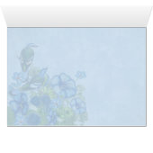 Morning Glory Garden met Green Cochoa Birds (Binnen Horizontaal (Onder))