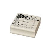 Morning Glory gemaakt met liefde Rubberstempel (Stempel)