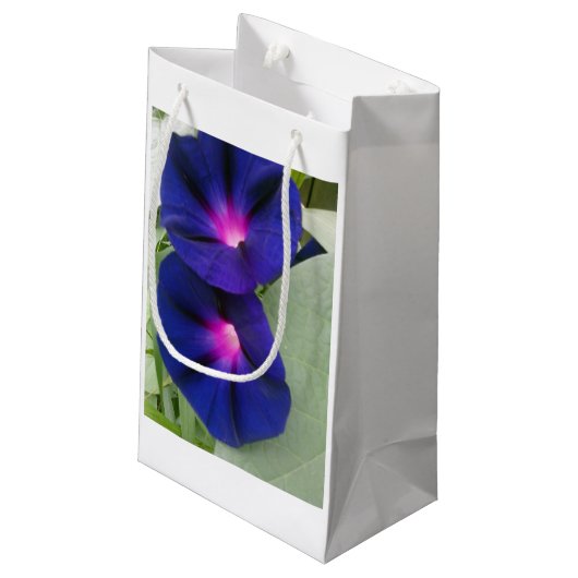 Morning Glory Gift Bag Klein Cadeauzakje (Achterkant Gekanteld)