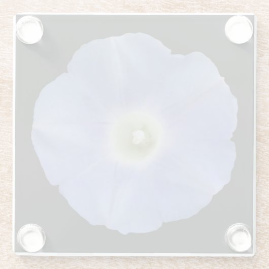 Morning Glory Glazen Onderzetter (Achterkant)