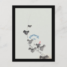 Morning Glory Hokusai Japanse Fine Art Briefkaart