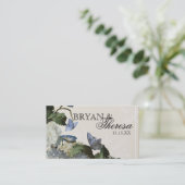 Morning Glory Hydrangea - Kaarten voor het opvange Plaatskaartje (Staand voorkant)