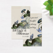 Morning Glory Hydrangea - Labels voor cadeaus Visitekaartje (Bureau)