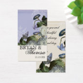 Morning Glory Hydrangea - Labels voor cadeaus Visitekaartjes (Bureau)