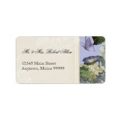 Morning Glory Hydrangea - Retouradreslabels Etiket (Voorkant)