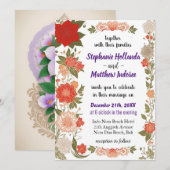 Morning Glory in Tapestry of Matrimonial Unions - Kaart (Voorkant / Achterkant)