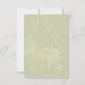 Morning Glory ~ Invitaties / RSVP Kaartje (Achterkant)