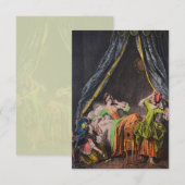 Morning Glory ~ Invitaties / RSVP Kaartje (Voorkant / Achterkant)