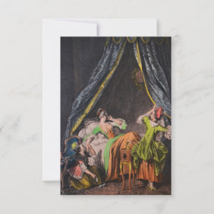 Morning Glory ~ Invitaties / RSVP Kaartje