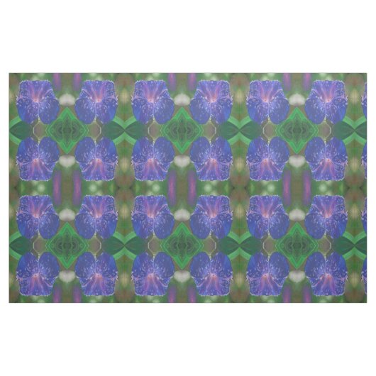 Morning Glory (Ipomoea Purpurea) Petals en Dew Dr. Stof (Fat Quarter)