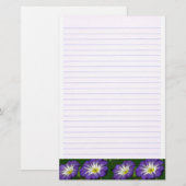 Morning Glory Lined Briefpapier (Voorkant / Achterkant)