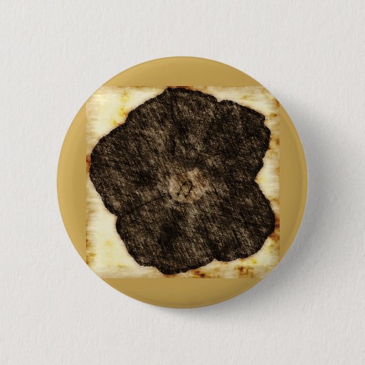 Morning Glory Old Time Sketch Ronde Button 5,7 Cm (Voorkant)