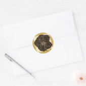Morning Glory Old Time Sketch Ronde Sticker (Envelop)