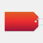 Morning Glory Ombre Gradient Cadeaulabel (Voorkant (Horizontaal))