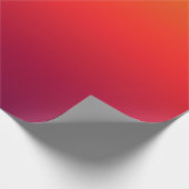 Morning Glory Ombre Gradient Cadeaupapier (Hoek)