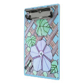 Morning Glory op Trellis klembord (Angled2)