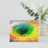 Morning Glory Pool Briefkaarten (Staand voorkant)