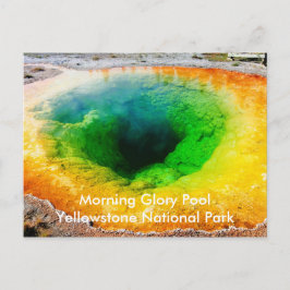 Morning Glory Pool Briefkaarten