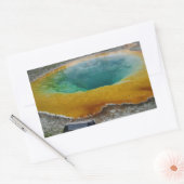 Morning Glory Pool Rectangle Stickers (Envelop)