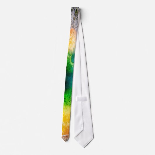 Morning Glory Pool Stropdas (Achterkant)