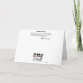 Morning Glory Pool Yellowstone Hartelijk dank Bedankkaart (Achterkant)