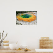 Morning Glory Pool, Yellowstone Nationa... Poster (Keuken)