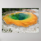 Morning Glory Pool, Yellowstone Nationa... Poster (Voorkant)
