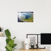 Morning Glory Pool, Yellowstone National Park Poster (Thuiskantoor)