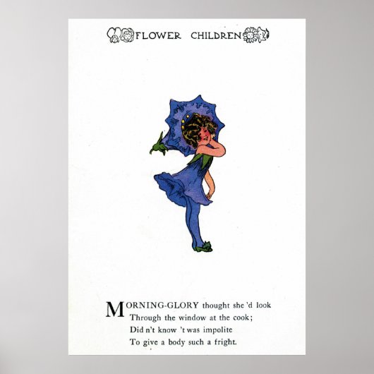 Morning-Glory Poster (Voorkant)