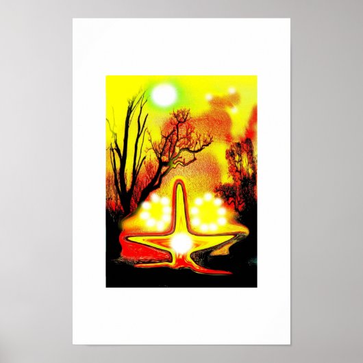 Morning glory poster (Voorkant)