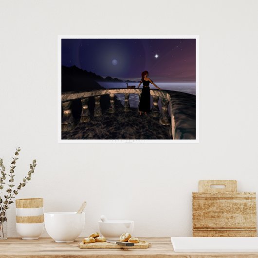 Morning Glory Poster (Keuken)