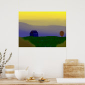 Morning Glory Poster (Keuken)