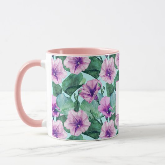 Morning Glory Retro Floral Mok (Links)