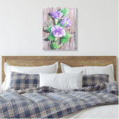 Morning Glory Schuur Canvas Afdruk (Insitu (Slaapkamer))