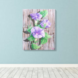 Morning Glory Schuur Canvas Afdruk