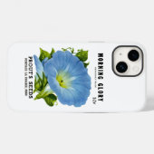 Morning Glory Seed Packet Hoesje-Mate iPhone Case-Mate iPhone Case (Achterkant (horizontaal))