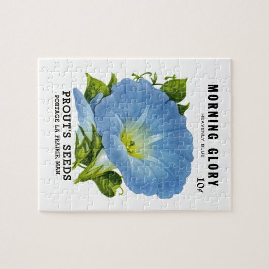 Morning Glory  Seed Packet Legpuzzel (Horizontaal)