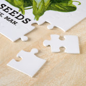 Morning Glory  Seed Packet Legpuzzel (Zijkant)