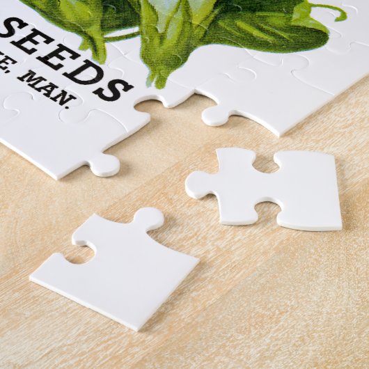 Morning Glory  Seed Packet Legpuzzel (Zijkant)