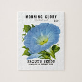 Morning Glory  Seed Packet Legpuzzel (Verticaal)
