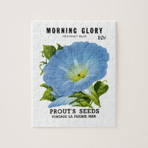 Morning Glory  Seed Packet Legpuzzel