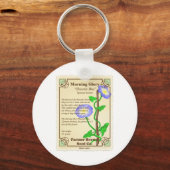 Morning Glory Seed Packet Sleutelhanger (Voorkant)