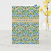 Morning Glory September Birthday Kaart, oma Kaart (Gele Bloem)