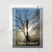 Morning Glory Solstice Post Kaart (Voorkant / Achterkant)