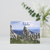 Morning Glory Spire Idaho Briefkaart (Staand voorkant)